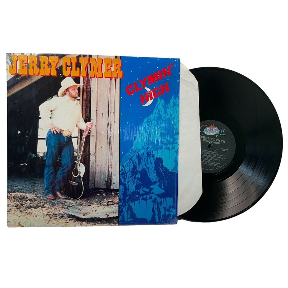 Jerry Clymer Clymin High Vinyl LP Country In Shrink Gallery II Records